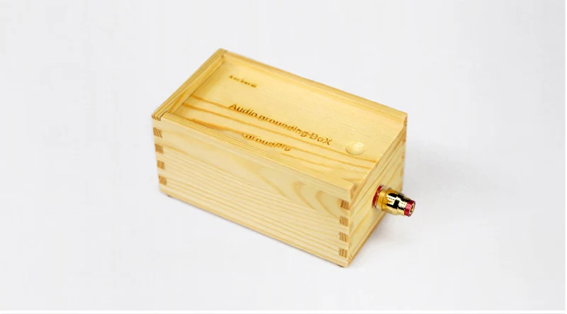 HiFi аудио GND усилитель декодер динамик аудио заземление коробка настройки мощности очиститель электронный черное отверстие