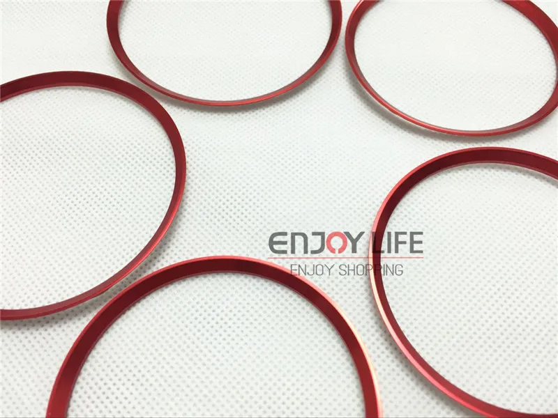 5 шт. красный кондиционер устанавливаемое на вентиляционное отверстие в салоне