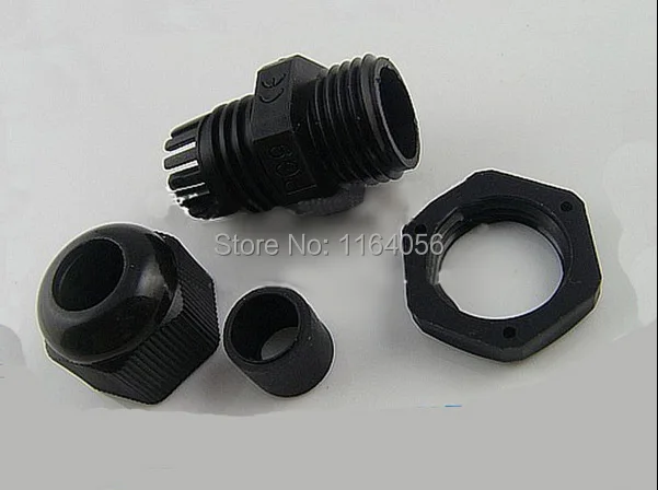 5 шт. водонепроницаемый нейлоновый кабель с метрической резьбой M25 * 1 |