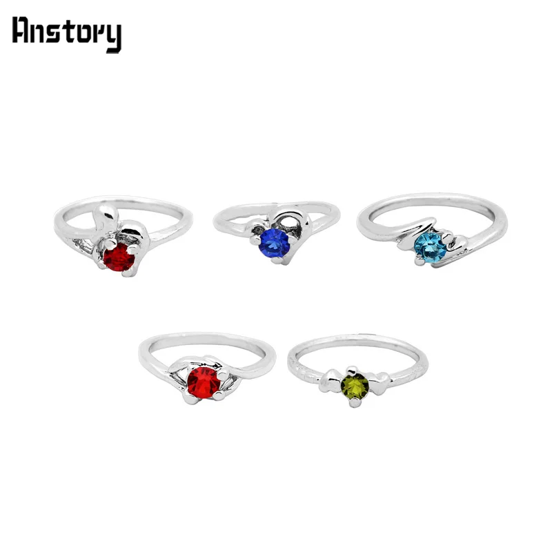 30 шт. Малый Размеры детей Кольца для Оптовая Продажа Лот Посеребренная Дизайн