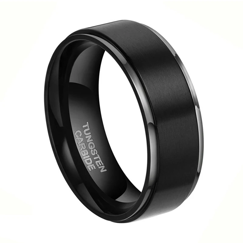 2Pcs New Classic Design Mens Womens Couple Tungsten Carbide Rings Wedding Band Engagement Set | Украшения и аксессуары