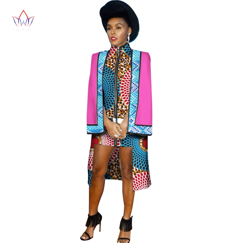 2019 модная африканская одежда Bazin Riche Femme Africaine Печатный воск Дашики платье с шалью