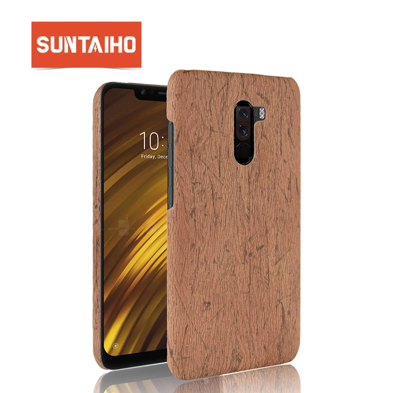Чехол Suntaiho для xiaomi pocophone f1 для redmi note 5 pro redmi 4X redmi 5 Plus чехол из искусственной кожи+ PC матовый жесткий чехол для телефона