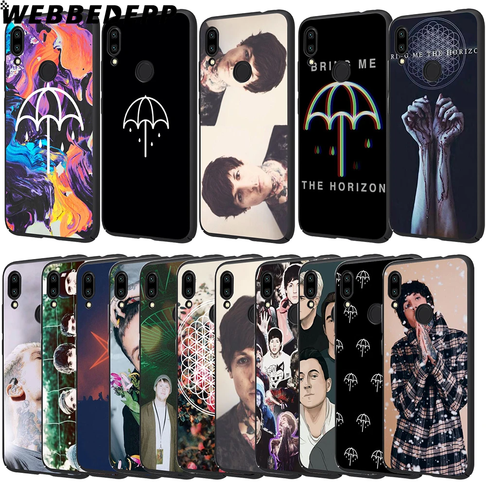 WEBBEDEPP BMTH Bring Me the Horizon мягкие чехлы из тпу для Xiaomi Redmi 7 4A 5A 6A 8A S2 4 4x5 Plus 6 Pro|Бамперы| |