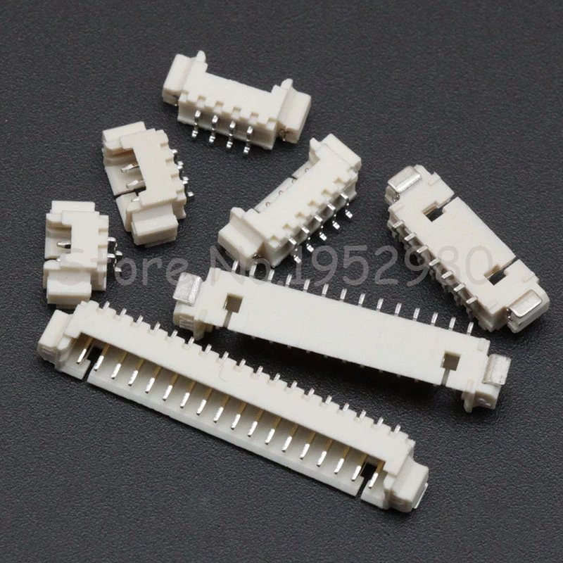 50 комплектов 1 25 мм Шаг Женский Соединительный провод с горизонтальной мужской