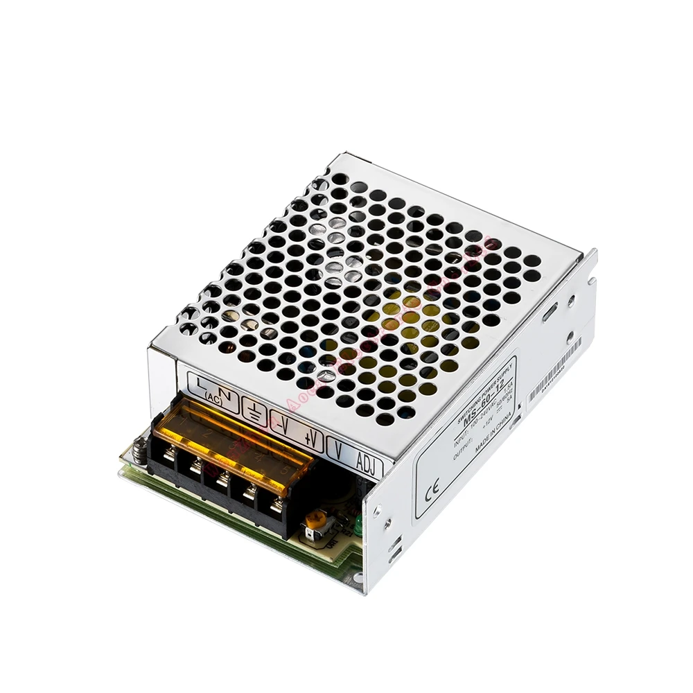 60w 12v источник питания 5v 12a smps вход 85~ 264V ac в dc 12v 5a источник питания для светодиодного экрана 5v 12V 24v светодиодный мини источник питания