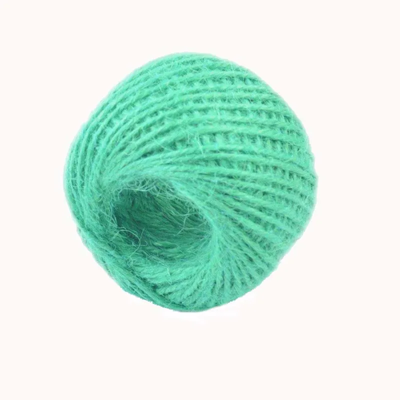 50 м витая Мешковина из натурального волокна джутовый шпагат шнур веревка ремесло