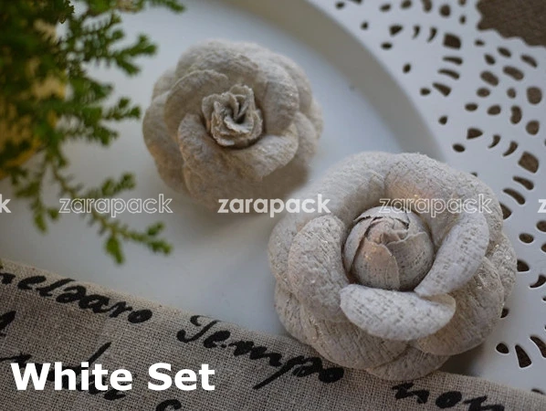 Новый Дизайнерский Бренд Класса Люкс Элегантный Твид Камелия Цветок Контактный