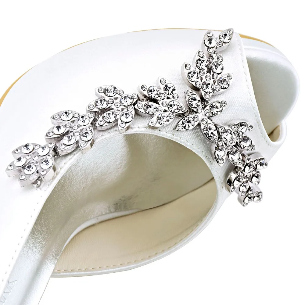 Фиолетовые и белые женские туфли лодочки на высоком каблуке Атласные свадебные