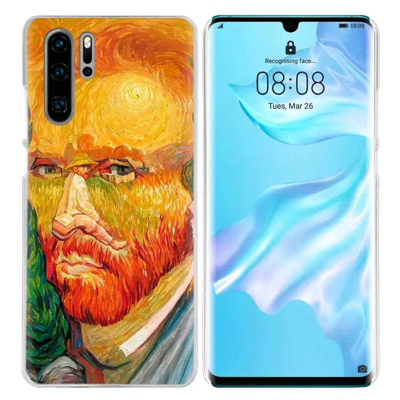 Чехол Van Gogh Sky для huawei P20 P Smart Z Plus P30 P10 P9 P8 mate 10 20 lite Pro, Роскошный Жесткий чехол для телефона из поликарбоната - Цвет: 10