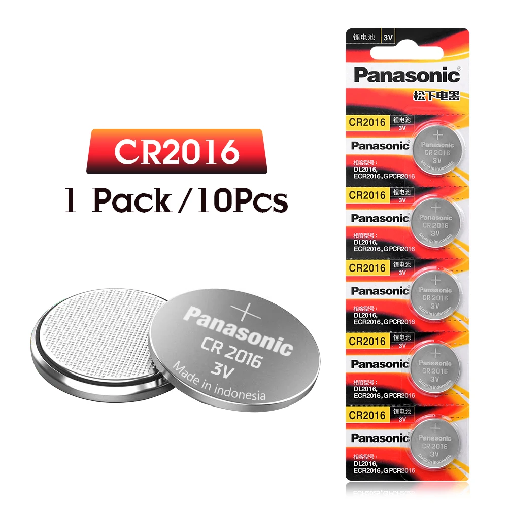 5 шт. оригинальный бренд для PANASONIC cr2016 BR2016 DL2016 LM2016 KCR2016 ECR2016 3v кнопочный элемент