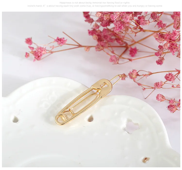 Металлическая для бумаги клипсы волос ювелирные изделия Для женщин набор