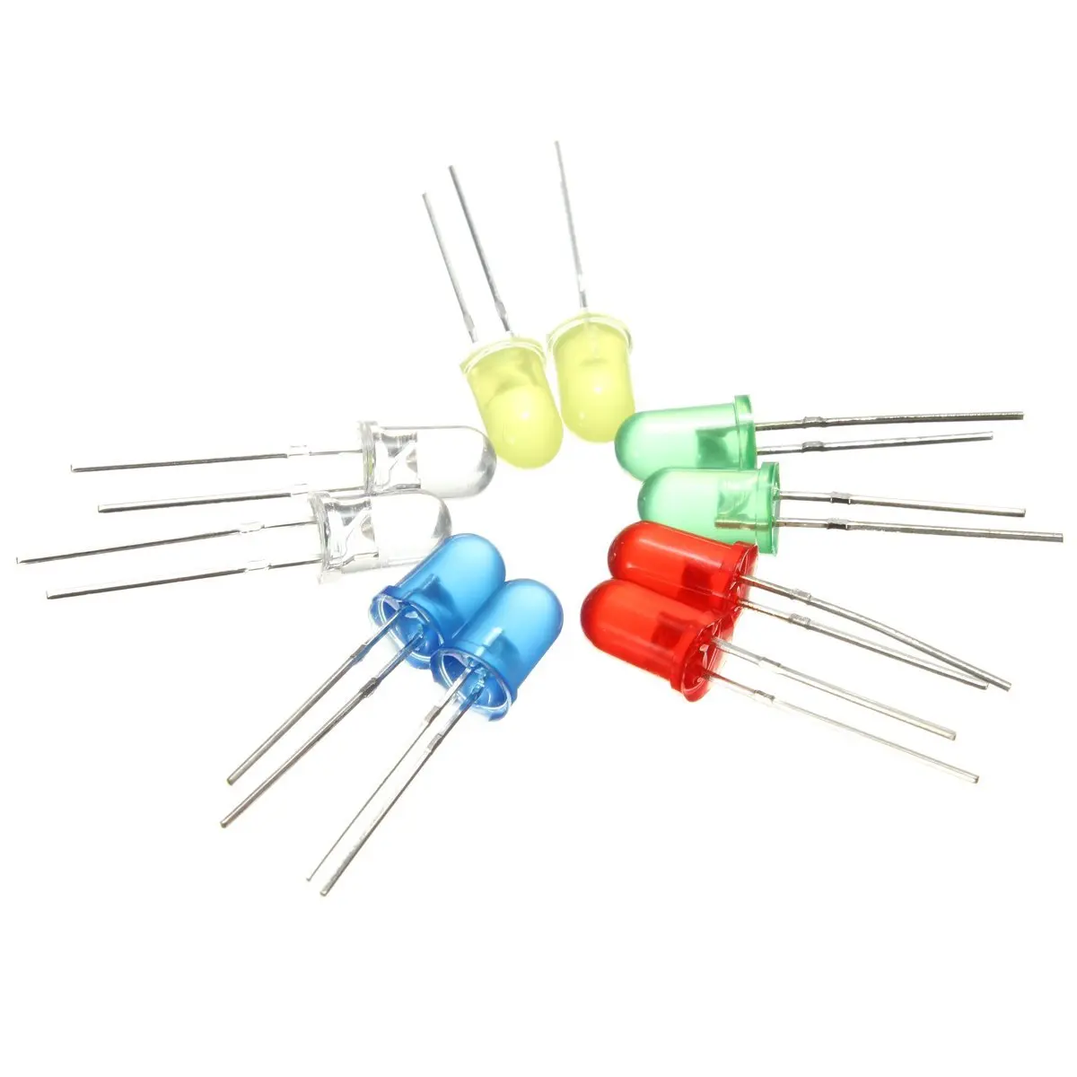 NFLC-LED light-emitting diode LED team 100pcs 5 colors | Лампы и освещение