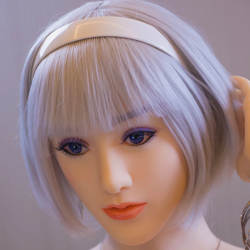 Красивая японская TPE кукла для орального секса Свободный парик интимные товары 130