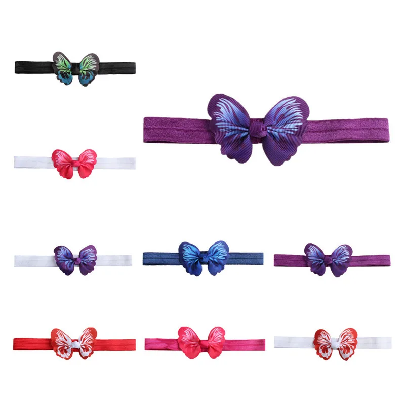 1 Piece Headwrap Baby Headbands Headwear Girls Hair Hairband Bow Tie Head Band Infant Newborn | Мать и ребенок
