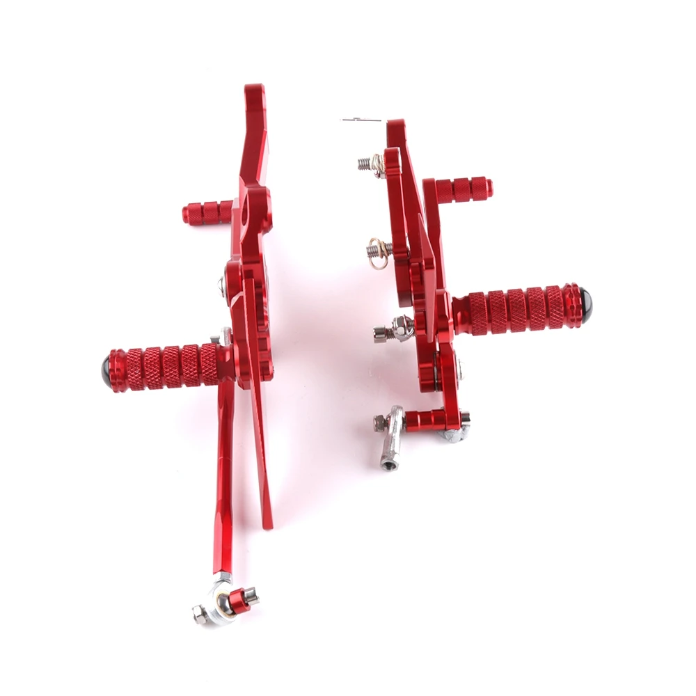 SMOK аксессуары для мотоциклов CNC алюминиевый сплав задний Набор Rearset подставка ног