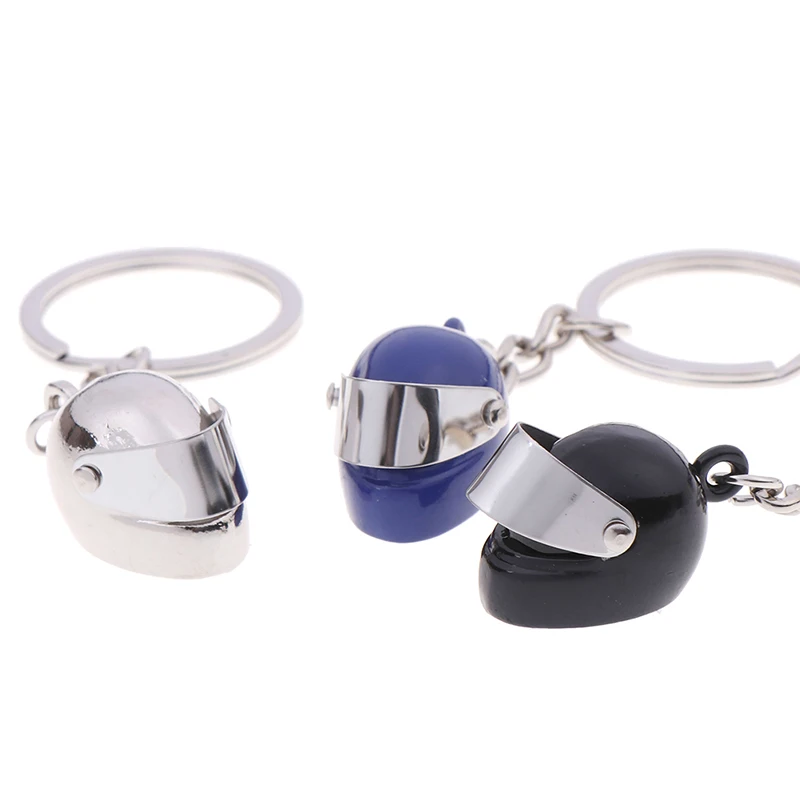 Креативный 3D мотоциклетный велосипедный брелок в форме шлема кольцо крутое