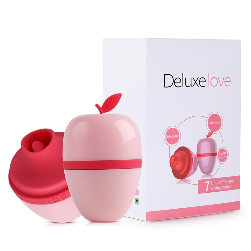 Лизание языка оральный секс игрушки 7 скоростей сосание сосков Вибратор клитор