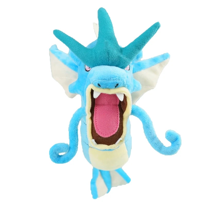 Мультяшная плюшевая кукла игрушки Gyarados 58 см(2") Красный Блестящий Голубой дракон мягкие куклы игрушки животные плюшевые куклы для детей подарок