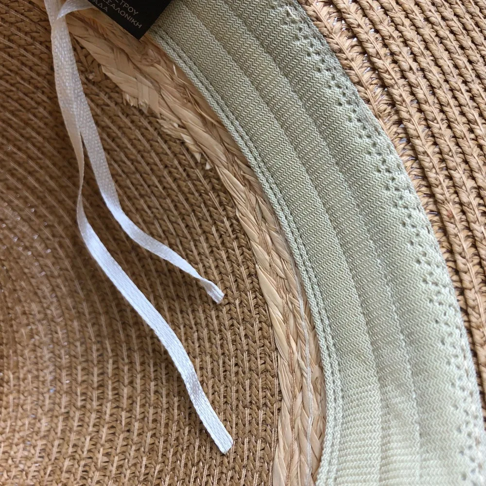 Женская соломенная шляпа Raffia Повседневная Соломенная в стиле джаз Пляжная лето