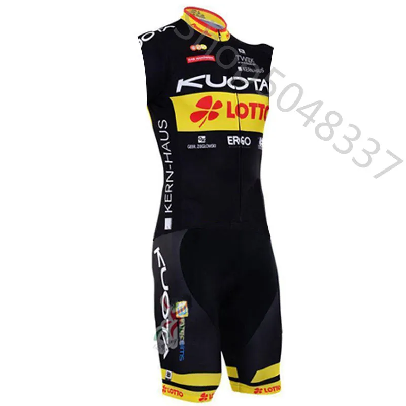 7 Kuota мужской комбинезон без рукавов Pro Taem триатлон костюм Ropa Ciclismo Майо Велоспорт Джерси Skinsuit велосипедная одежда - Цвет: 7