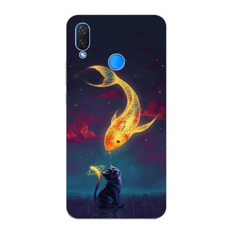 A014 Мультяшный чехол для телефона Tecno Camon 11 Pro Camon11 6,", мягкий силиконовый чехол с мультяшным рисунком, ТПУ, розовая сова, милые Чехлы Para style Cat - Color: A014
