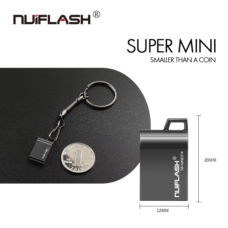 Горячая Версия металлический USB флеш-накопитель водонепроницаемый флеш-накопитель 32 Гб U Stick 16 ГБ 8 ГБ 4 ГБ Флешка флеш-диск USB 2,0 с кольцом для ключей