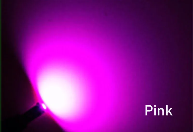 Pink 10X bombillas led t5 12 В 24 в авто свет t 5 лампу led dc ampoule ledlamp 3030 smd измерительная приборная панель инструмент свет Joneaz - Испускаемый цвет: Pink