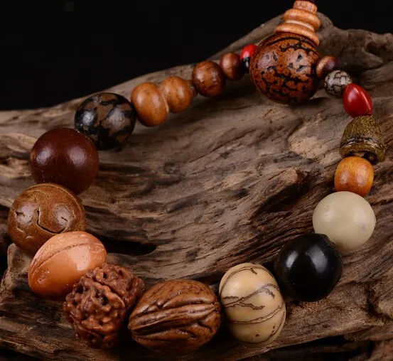 Женский браслет в стиле ретро|bodhi seed bracelet|bead braceletwooden bead bracelet |