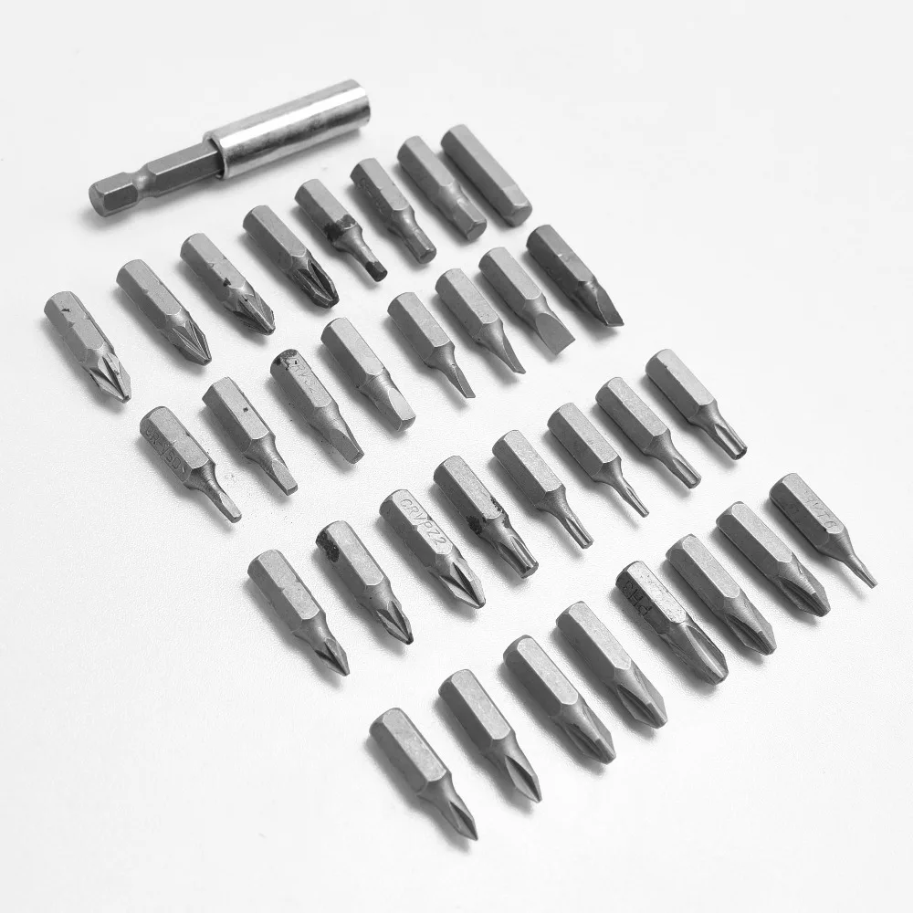 Набор защитных бит 33 шт. отверток 60 мм магнитный держатель шестигранный ключ Torx