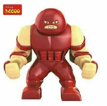 30 шт. 7 см super heros Hulk Buster Killer Cro Big tings Colossus Juggernaut Darkseid Gorilla Mark IGOR фигурка строительный блок игрушки