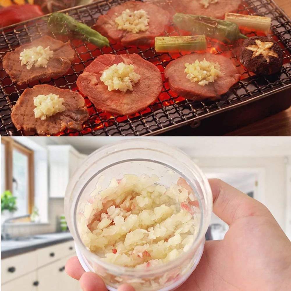 Чеснок мастер измельчитель дробилка за считанные секунды головка измельченный