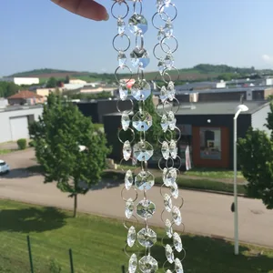 Высокое качество 10 млот, гирлянда из акриловых хрустальных бусин, украшение для свадебной вечеринки, домашнее свадебное украшение