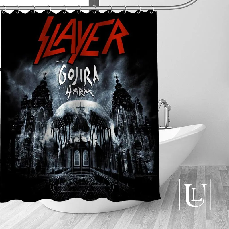 Slayer занавеска для душа s на заказ Водонепроницаемая занавеска для ванной комнаты ткань полиэстер занавеска для душа 1 шт. на заказ - Цвет: 5