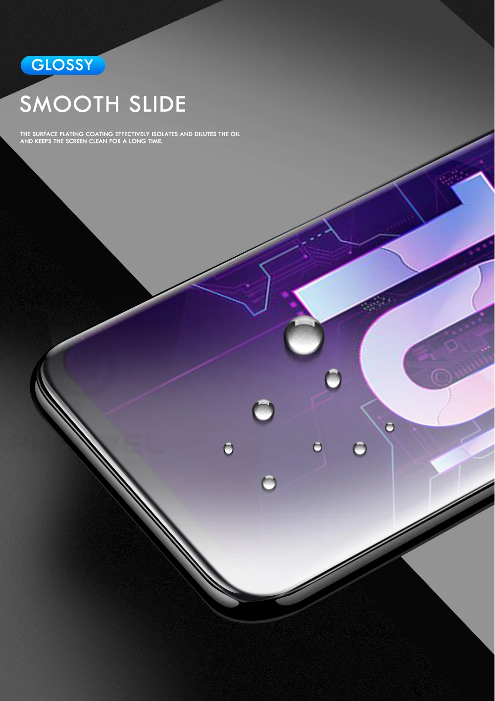 0,1 мм Защитная пленка для huawei honor вид 10 10i 20 гель Экран протектор для honor Play 8 Pro 9 10 lite 3D сзади гидрогель пленка