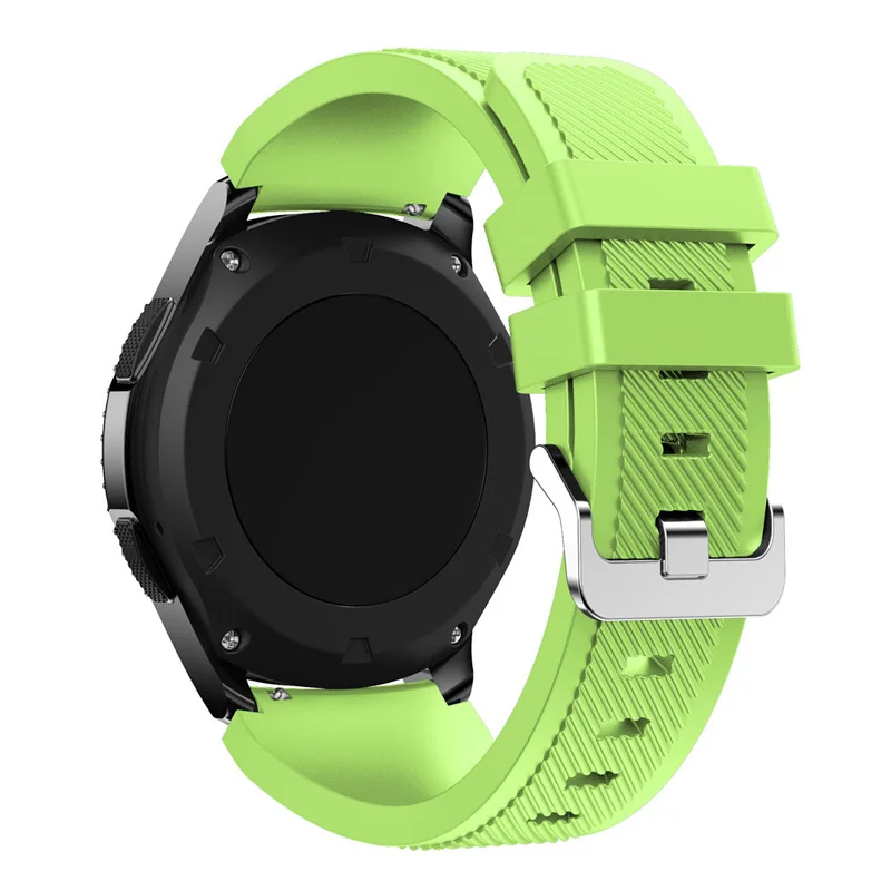 green Gear s3 Frontier band для samsung Galaxy watch 46 мм 42 мм active 2 huawei watch gt ремешок 22 мм ремешок для часов correa amazfit ремешок Bip - Цвет ремешка: green