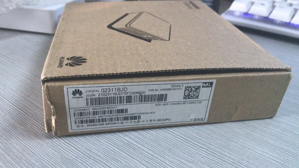 HUAWEI HG8010H EPON 1GE ONU ONT с 1 портом EPON применяется к FTTH режиму