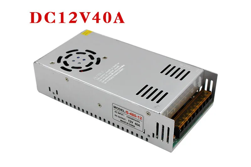AC DC 5V 12V 24V 36V 48V Питание 2A/3A/4A/5A/6A/10A/12A/20A/30A/40A/60A 110/220V трансформатор светодиодные ленты светильник светодиодный драйвер