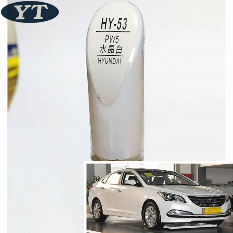 Авторучка для ремонта царапин авторучка белого цвета Hyundai IX35 IX25 Elantra Accent I30 Verna Tucson