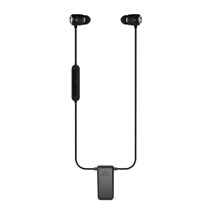 Наушники вкладыши SoundMAGIC E10BT с микрофоном черный|Наушники и гарнитуры| |