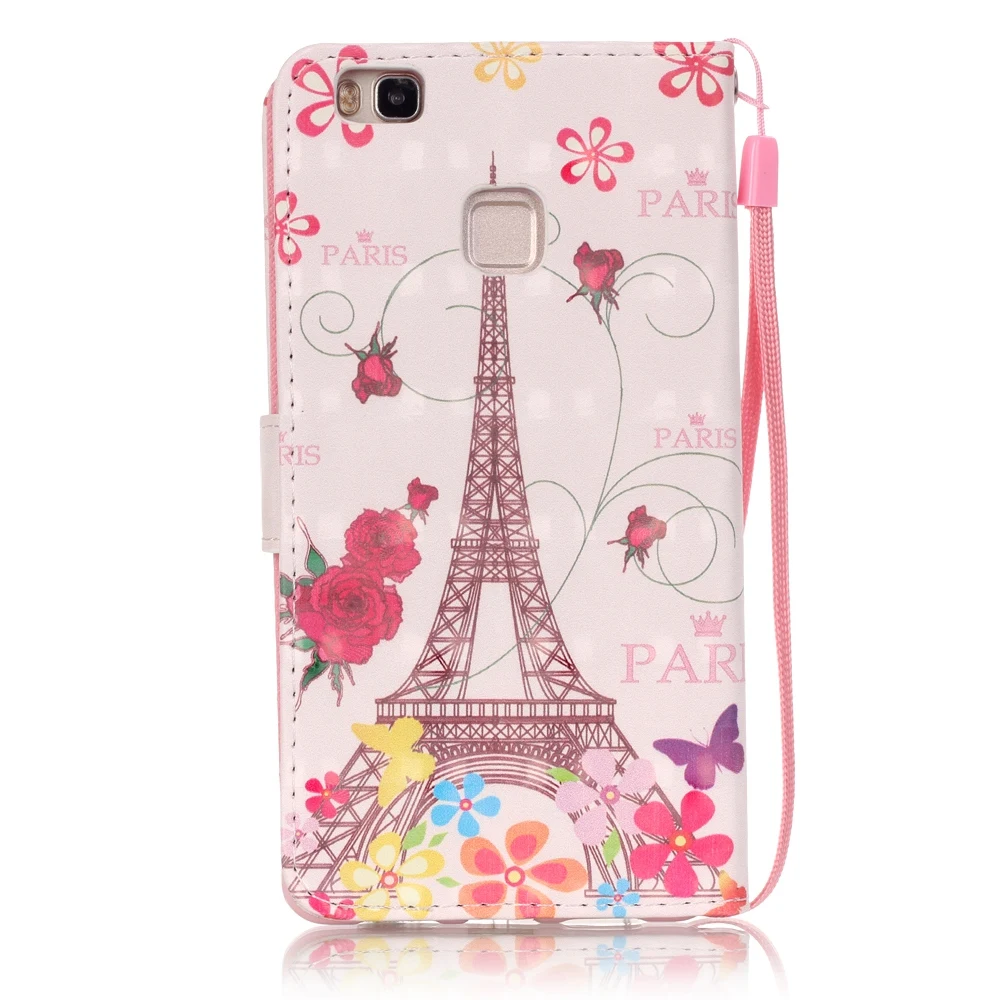 Чехол книжка с 3D рисунком для Huawei P9 P 9 Lite P9Lite VNS L21 L31 L52 L53 чехол кожаный телефона|case