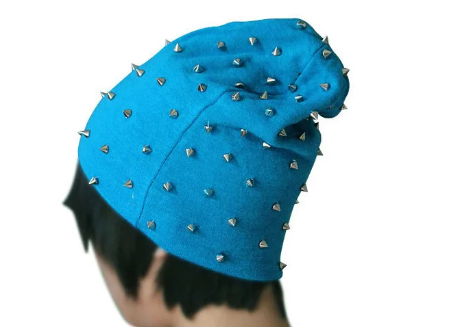 Модная новейшая 100% хлопковая шапочка гвоздики many6 цветов на заказ|studded beanie|fashion