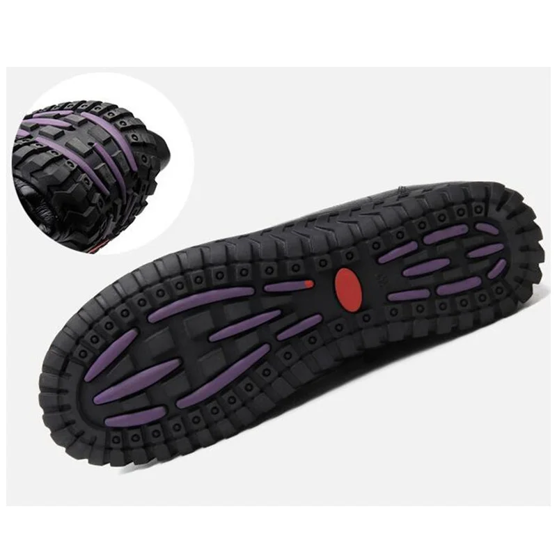 

YAERNI 2018 New Soft Comfort Wind Autumn Winter Boots Flat Non-slip Mother Cowhide Leather Shoes Woman Boots Ankle Boots E413