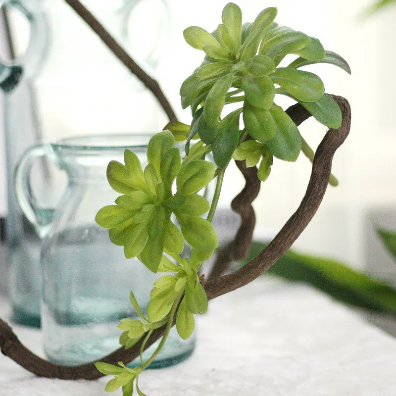 Горячая садовое украшение для дома DIY моделирование Цветочная лоза искусственное подвесное украшение из лозы искусственные растения вечерние украшения