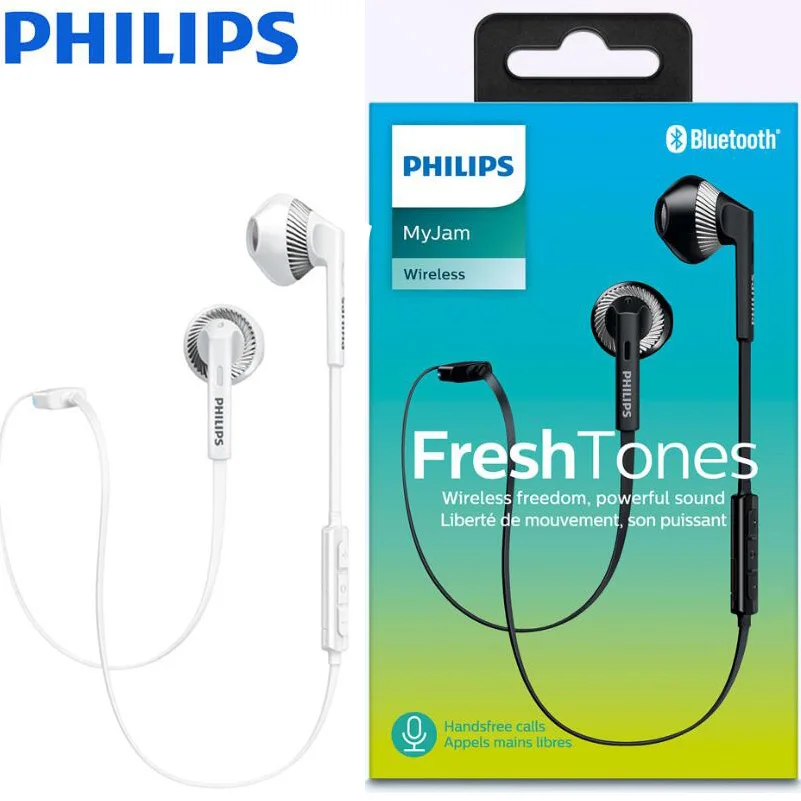 Новый Philips SHB5250 беспроводной Bluetooth 4 1 спортивные наушники гарнитура затычки для