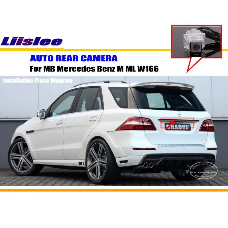 Liislee Автомобильная камера заднего вида для Mercedes Benz M ML W166/парковочная резервная