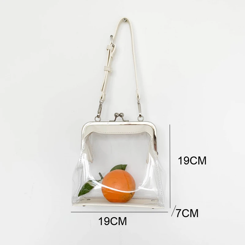 2020 Новая Летняя женская сумка из ПВХ модная прозрачная пляжная корейский стиль
