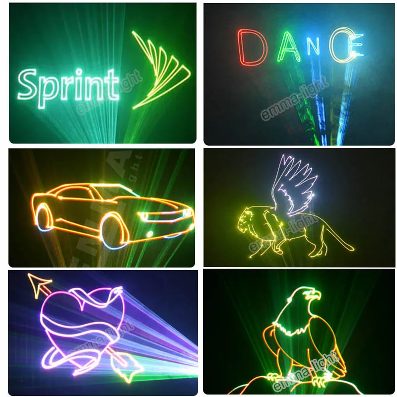 6000 МВт 6 Вт RGB анимационный лазер 3D SD карта rgb ilda dmx/профессиональный сценический