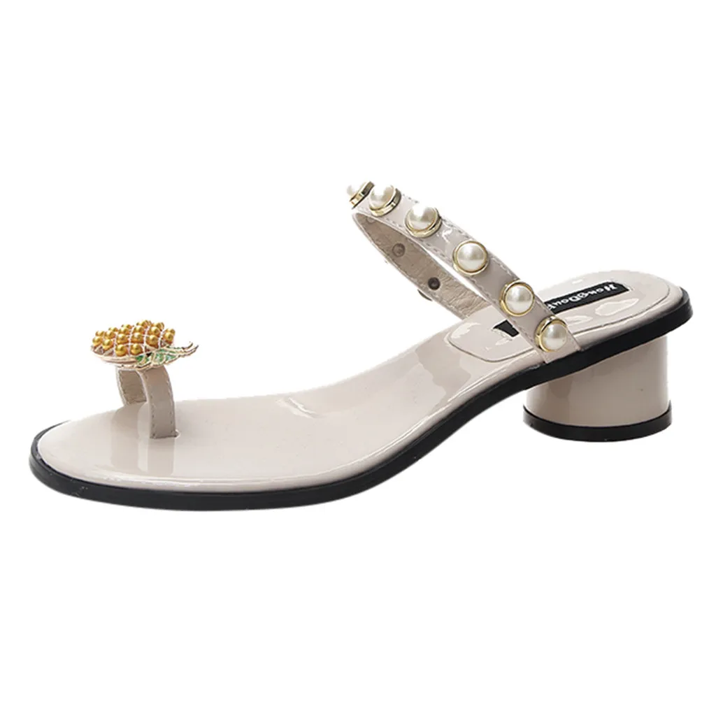 SAGACE/Повседневные тапочки Женские летние сандалии на плоской подошве с острым