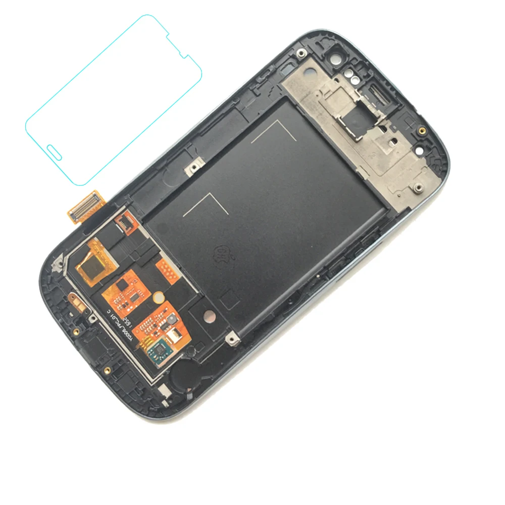 For Samsung Galaxy S3 lcd screen i9300 Super LCD Display Tested touch Digitizer Assembly with Frame Free shipping | Мобильные